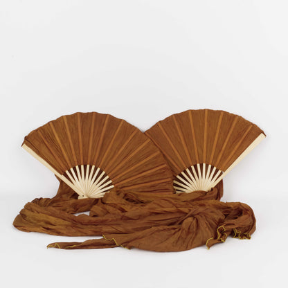 Silk Veil Fans - pair