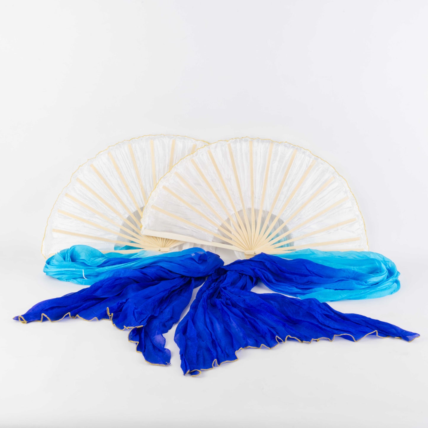 Silk Veil Fans - pair