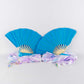 Silk Veil Fans - pair