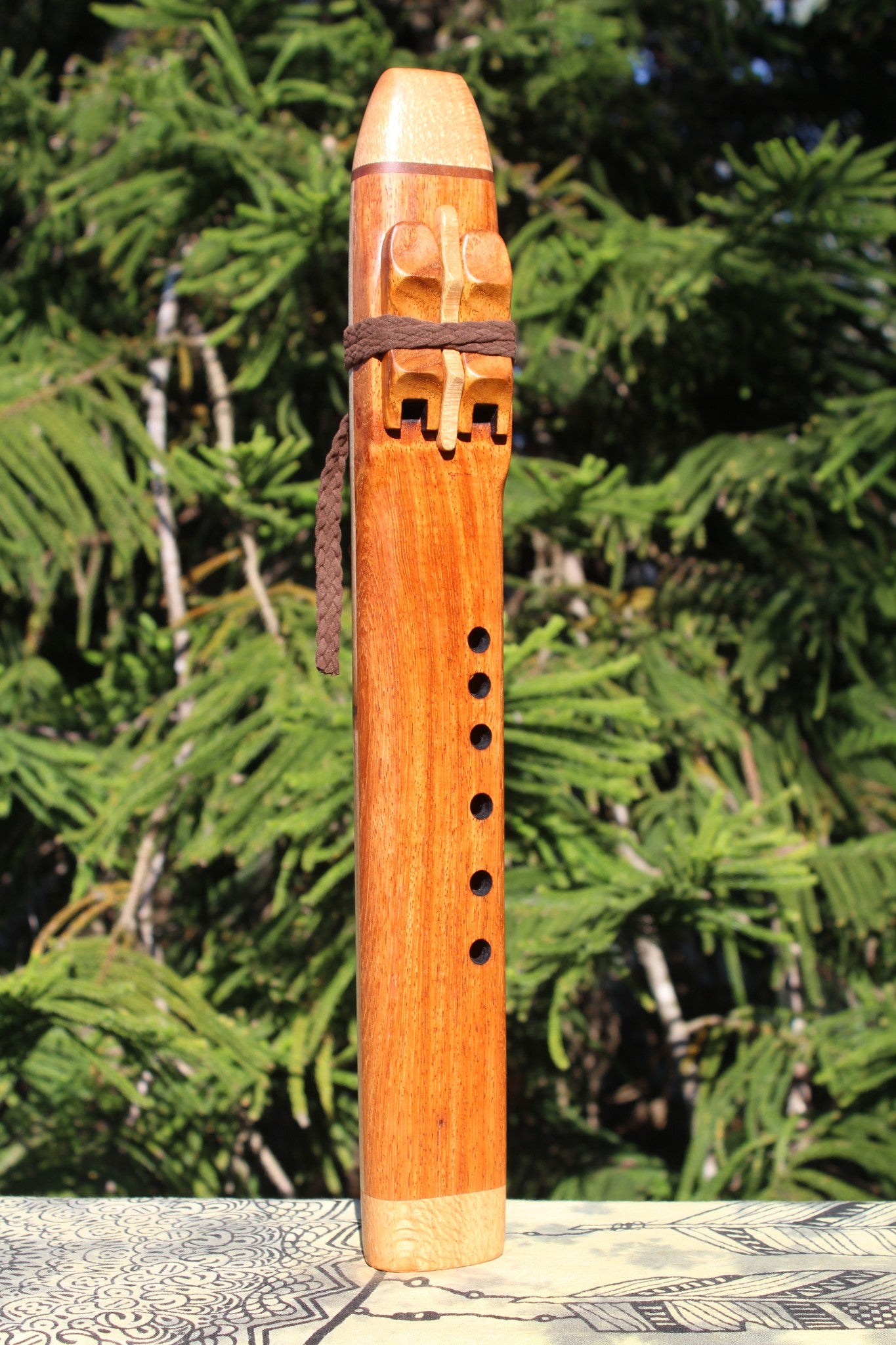 A Minor Rosewood Drone Flute 432Hz