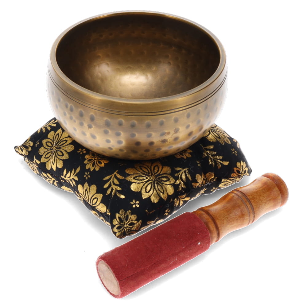 Brass Hammered Tibetan Singing Bowl