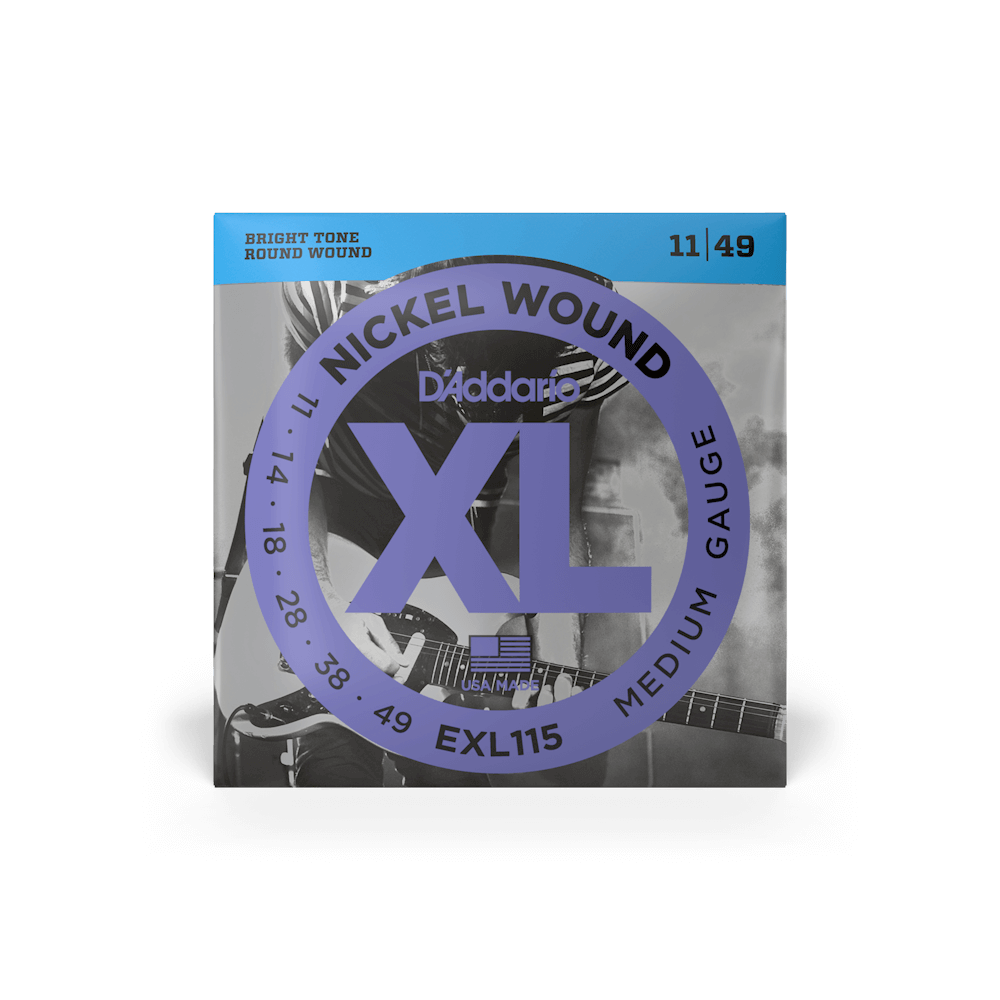 D'Addario Nickel Wound Electric Guitar strings