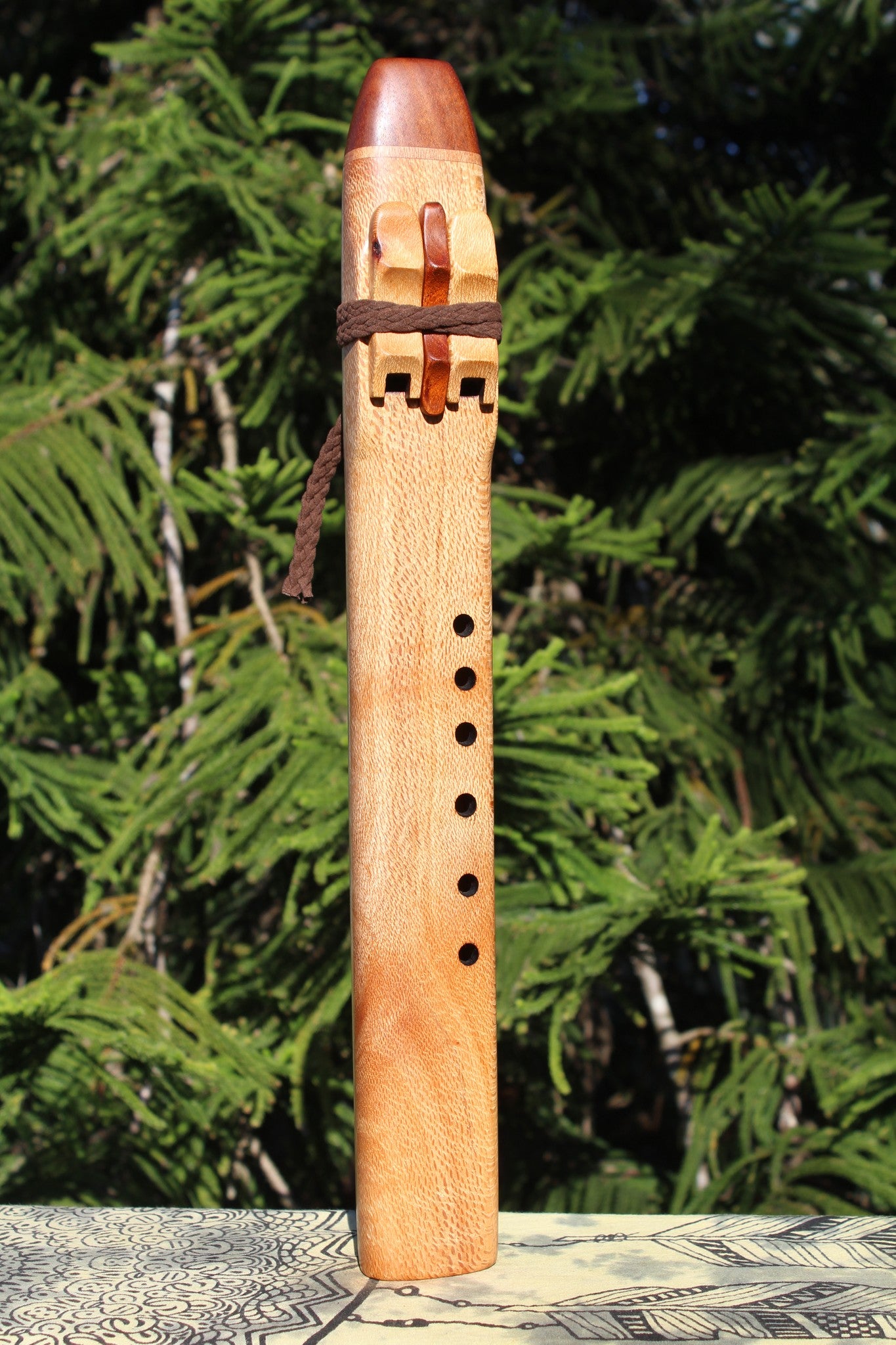 G Minor Silky Oak Drone Flute 528Hz